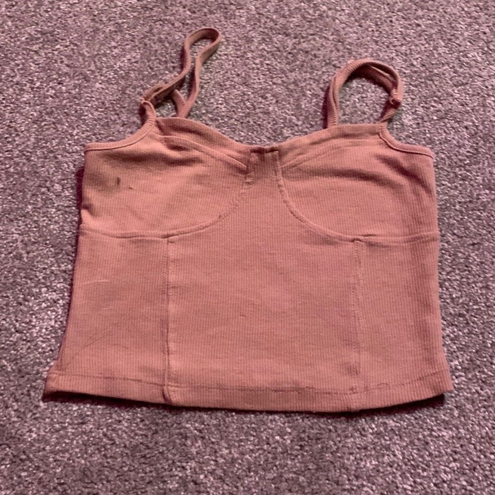 Nude Crop top